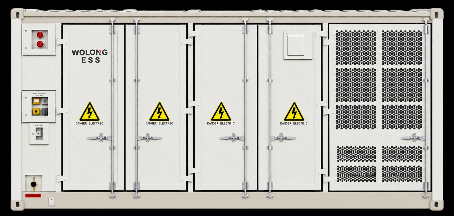 Wolong Container BESS · 2700 kWh / 1280 kW